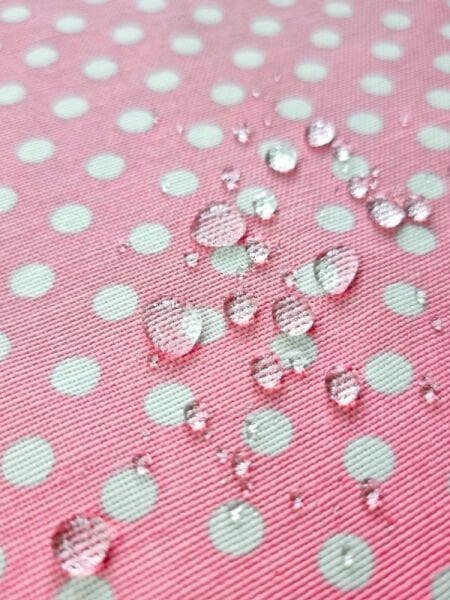 Havlulu Su Geçirmez Mutfak Önlüğü Pembe-Pembe Havlulu Puantiyeli