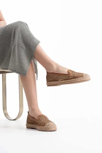 Kadın Taba Espadril Ayakkabı TR35MY07C