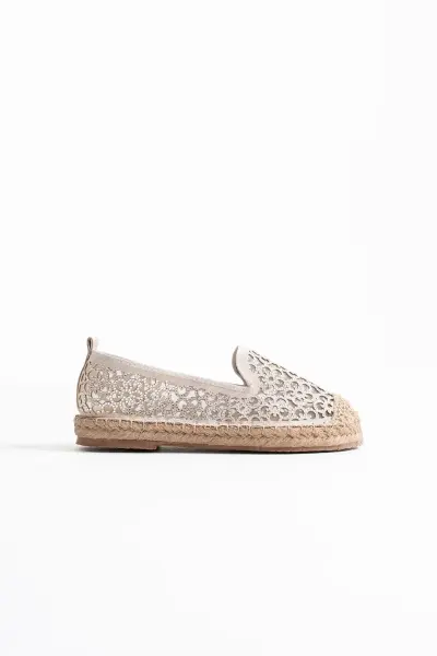 Kadın Bej Espadril Ayakkabı TR35MY07B