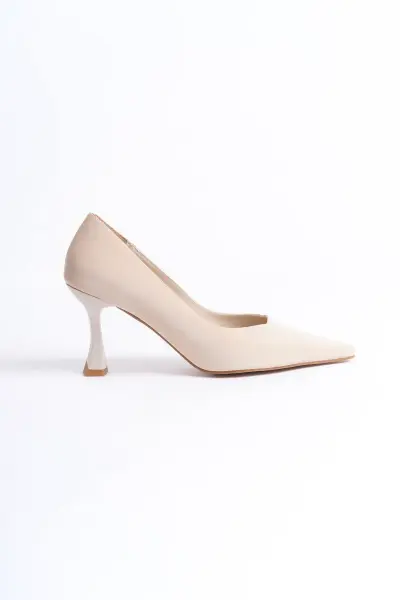 Kadın Bej Saten Stiletto TR08MS27E
