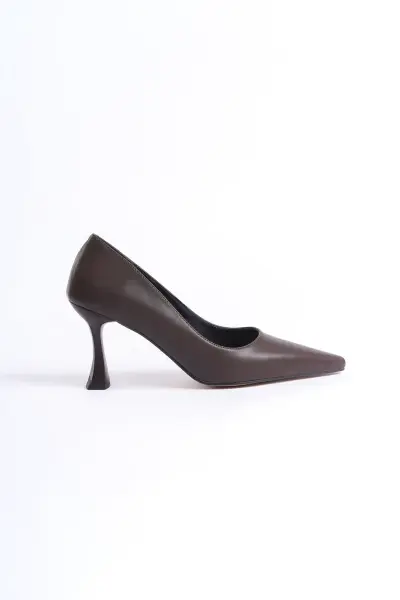 Kadın Mat Acı Kahve Stiletto TR08MS27L