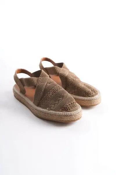 Kadın Vizon Espadril Ayakkabı TR19MY01D
