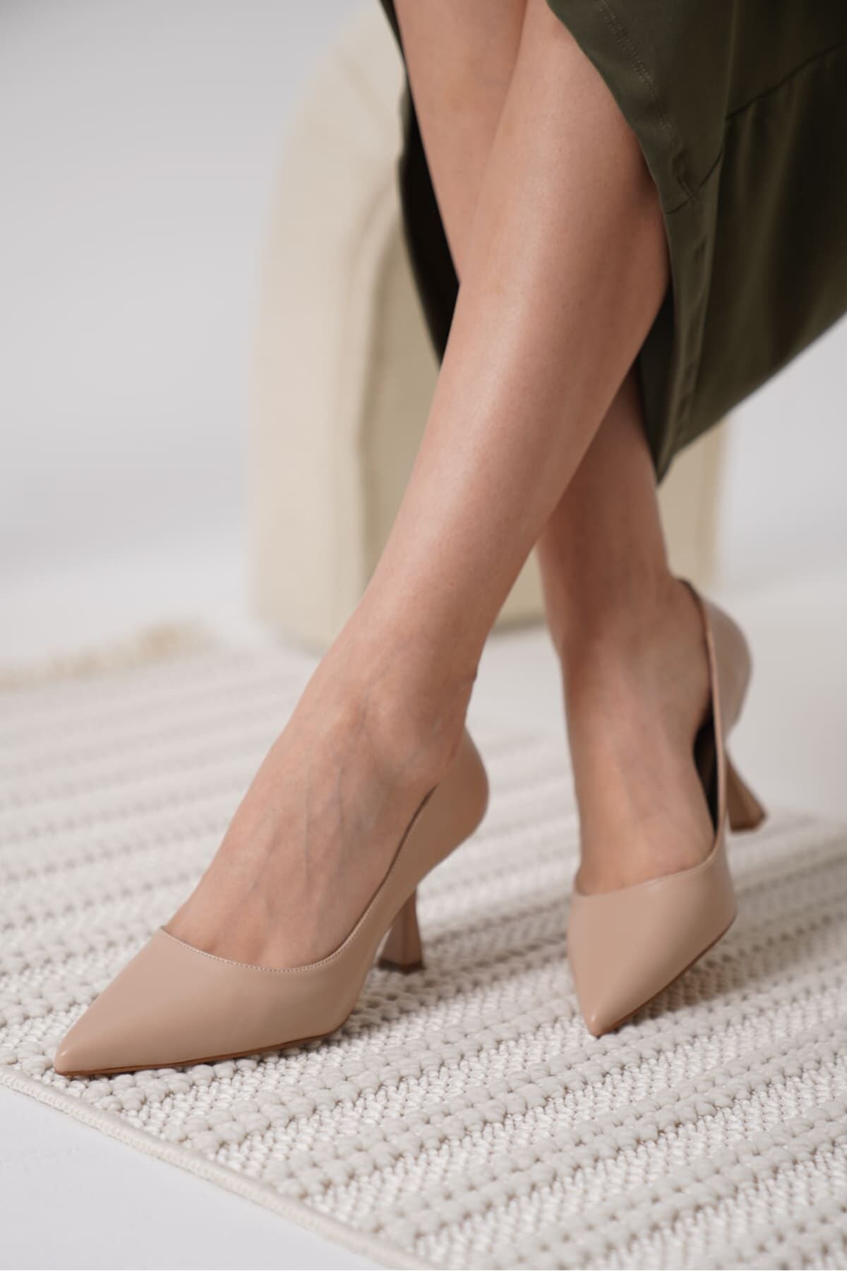 Nude Cilt Kadın Stiletto TR18MS01D