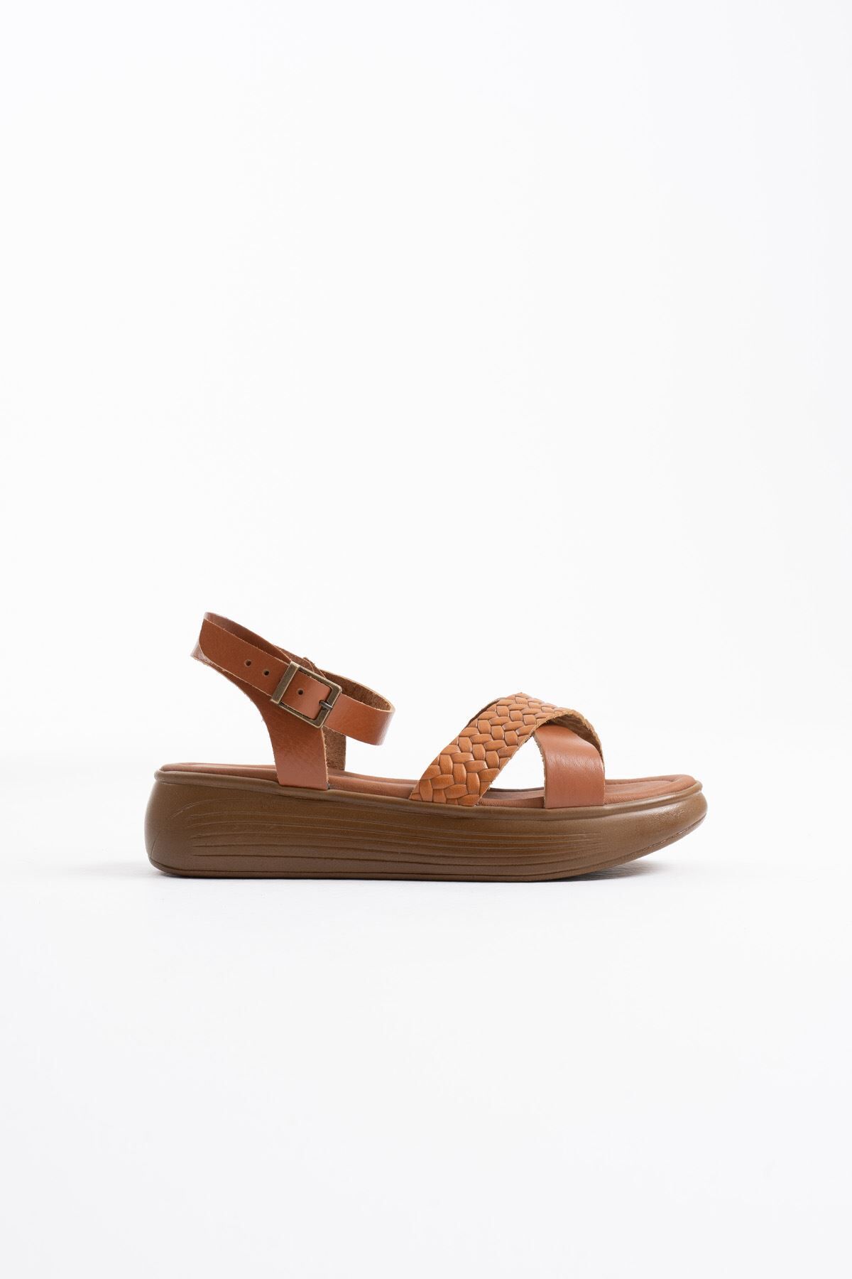 Taba Hakiki Deri Sandalet TR31MY58B